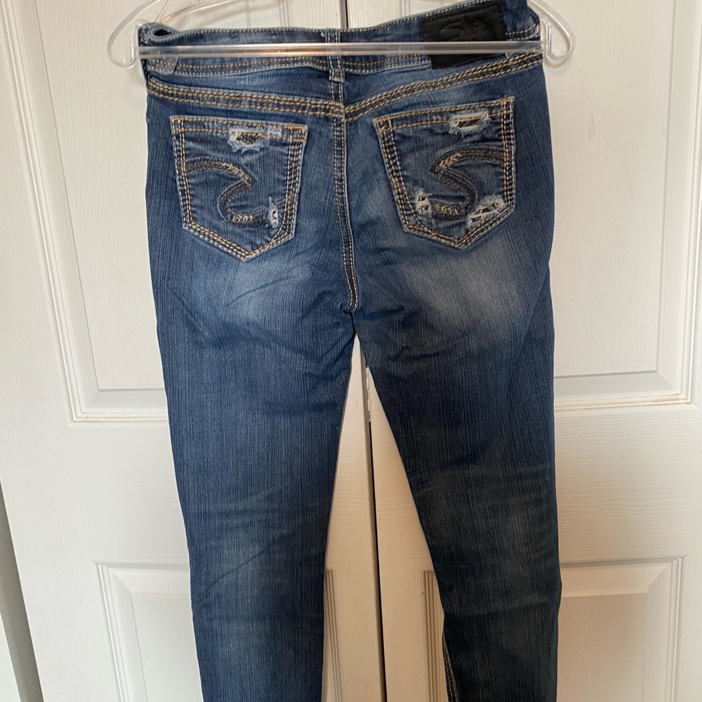 Womens Silver Jeans